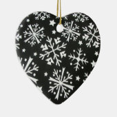Sneeuwvlok hart Ornament (Rechts)