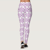 Sneeuwvlok Harten Patroon Leggings (Achterkant)