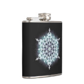 sneeuwvlok heupfles (Rechts)