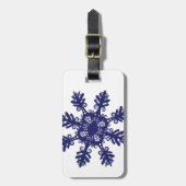 Sneeuwvlok II Bagagelabel (Voorkant verticaal)