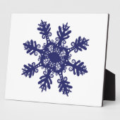 Sneeuwvlok II Fotoplaat (Zijkant)