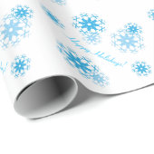 Sneeuwvlok Inpakpapier (Rol Hoek)