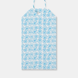 Sneeuwvlok Inpakpapier Cadeaulabel