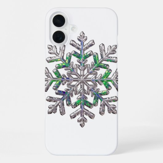 Sneeuwvlok iPhone Hoesje (Achterkant)