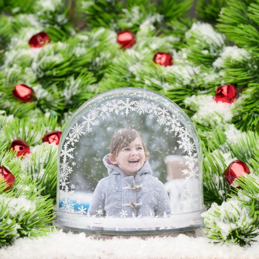 Sneeuwvlok Kant Foto Vakantie Sneeuwbol (Kerstmis)