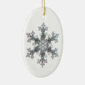 Sneeuwvlok Keramisch Ornament (Rechts)