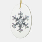 Sneeuwvlok Keramisch Ornament (Links)
