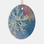 sneeuwvlok keramisch ornament (Rechts)