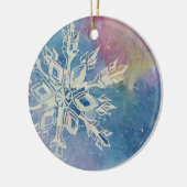 sneeuwvlok keramisch ornament (Links)