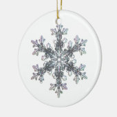 Sneeuwvlok Keramisch Ornament (Links)