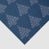 Sneeuwvlok Kerstboom Tissue Paper Tissuepapier (Detail)