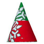 Sneeuwvlok Kerstmis Ornament Thunder_Cove Feesthoedjes (Rechts)