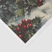 Sneeuwvlok Kerstpaddenstoelen Tissuepapier (Detail)