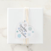 Sneeuwvlok Kisses van Heaven Gift Labels (In situ)