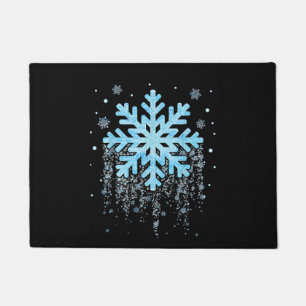 Sneeuwvlok Kostuum Winter Kerst Overeenkomend Deurmat