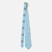 Sneeuwvlok - Laat het sneeuwen Stropdas (Achterkant)