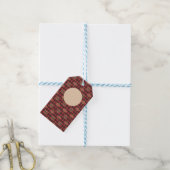 Sneeuwvlok Land Kerstmis  Cadeaulabel (Met Touw)