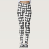 Sneeuwvlok Leggings (Voorkant)