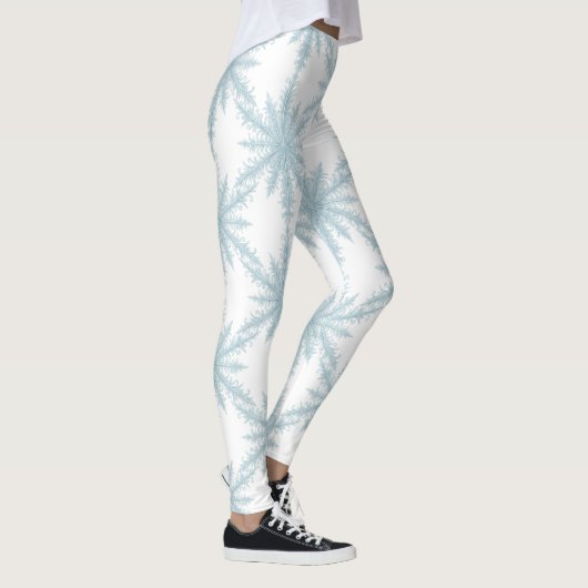 Sneeuwvlok Leggings- Feestdagen Leggings (Rechts)