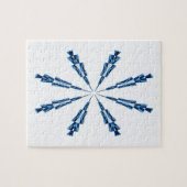 Sneeuwvlok... Legpuzzel (Horizontaal)