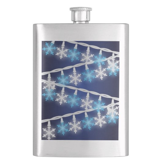 Sneeuwvlok Lichtjes Flacon (Voorkant)