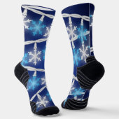 Sneeuwvlok Lichtjes Sokken (Gebogen)