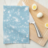 Sneeuwvlok Magic Keuken Handdoek (Quarter Fold)