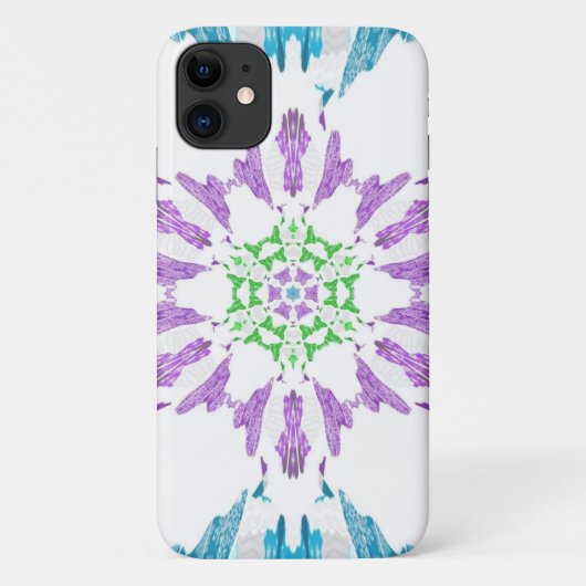 sneeuwvlok Mandala ontwerp Case-Mate iPhone Case (Achterkant)