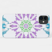 sneeuwvlok Mandala ontwerp Case-Mate iPhone Case (Achterkant (horizontaal))