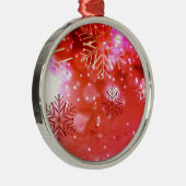 Sneeuwvlok Metalen Ornament (Rechts)