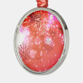 Sneeuwvlok Metalen Ornament (Links)