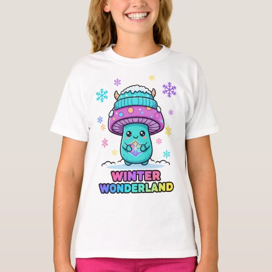 Sneeuwvlok Monster T-shirt (Voorkant)
