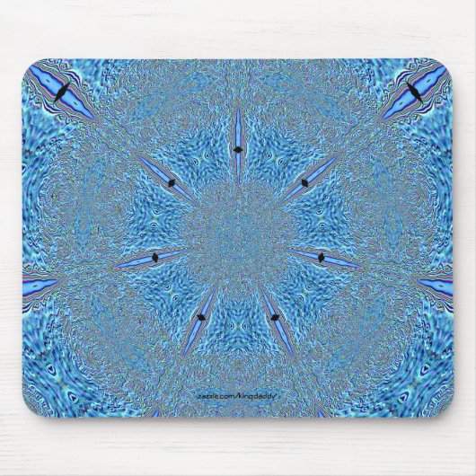 Sneeuwvlok Mousepad Muismat (Voorkant)