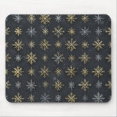 sneeuwvlok Mousepad Muismat (Voorkant)