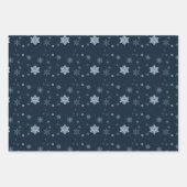 Sneeuwvlok Multi-color Inpakpapier Vel (Voorkant 3)