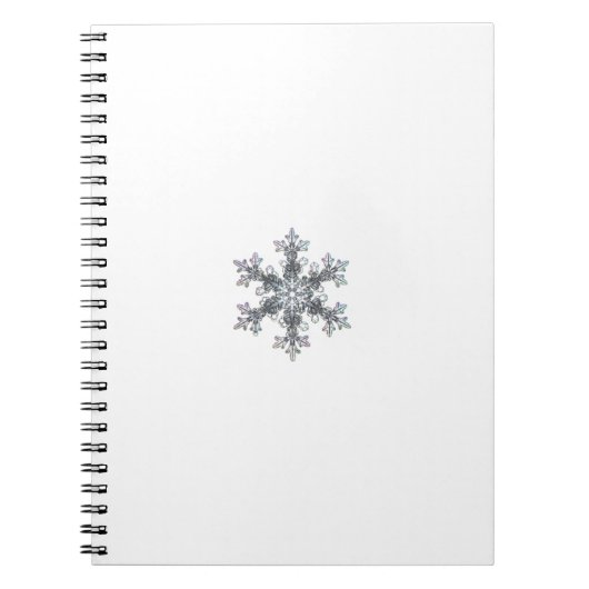 Sneeuwvlok Notitieboek (Voorkant)