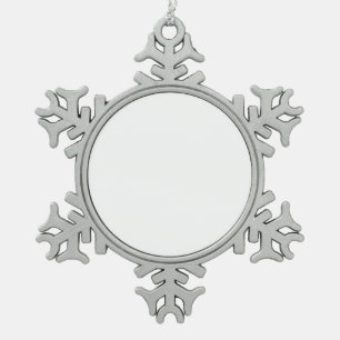 Sneeuwvlok Omlijst Ornament
