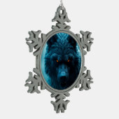 Sneeuwvlok Omlijst Ornament (Links)