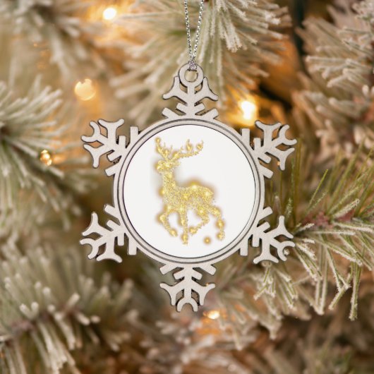 Sneeuwvlok omlijst ornament (Boom)