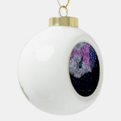Sneeuwvlok omlijst ornament (Links)