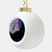 Sneeuwvlok omlijst ornament (Rechts)