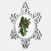 Sneeuwvlok omlijst ornament (Rechts)