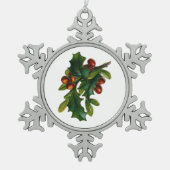 Sneeuwvlok omlijst ornament (Voorkant)