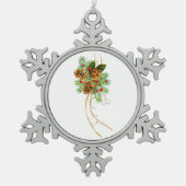 Sneeuwvlok omlijst ornament (Voorkant)