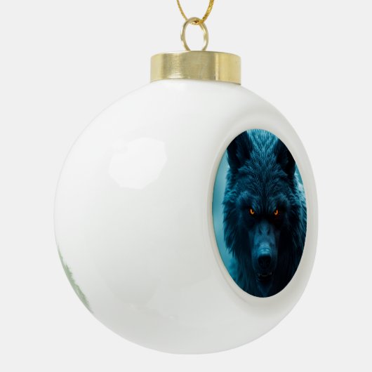 Sneeuwvlok omlijst ornament (Links)