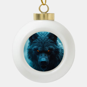 Sneeuwvlok omlijst ornament