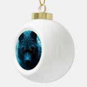 Sneeuwvlok omlijst ornament (Rechts)