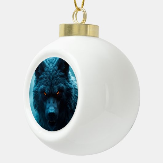 Sneeuwvlok omlijst ornament (Rechts)
