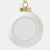 Sneeuwvlok Omlijst Ornament (Voorkant)