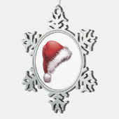 Sneeuwvlok omlijst ornament (Rechts)